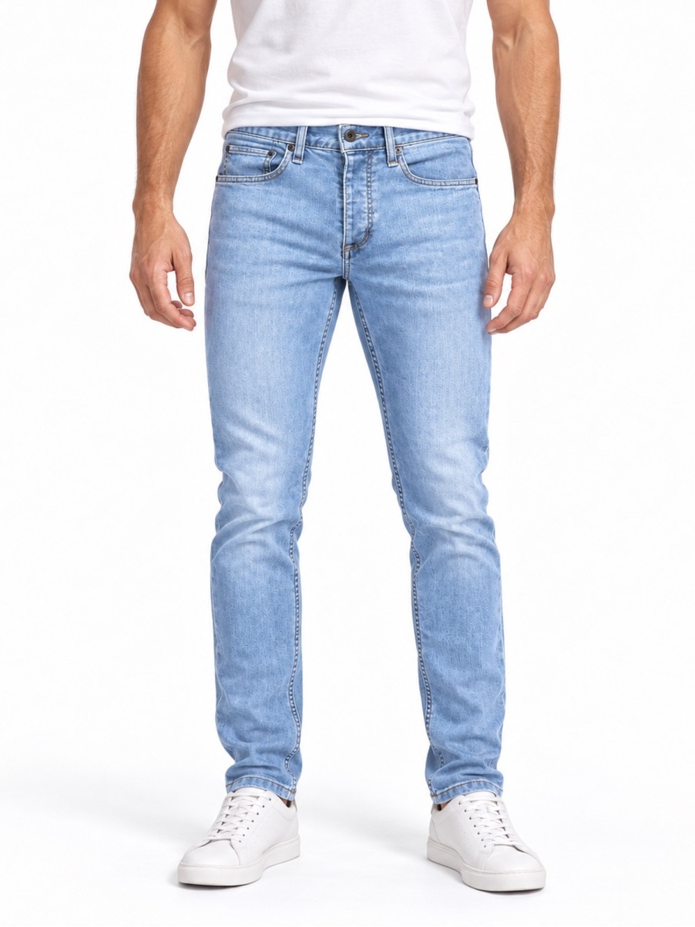 Rag & Bone Fit 1 Extra Slim Jeans 32 Shelton Light Wash Stretch Denim